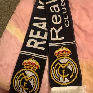 Real Madrid soccer fan scarf